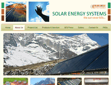 Tablet Screenshot of nepalsolar.com